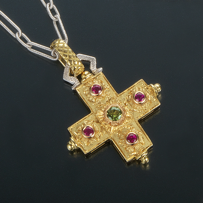 Cross pendant クロスペンダント - cazzaniga-japan